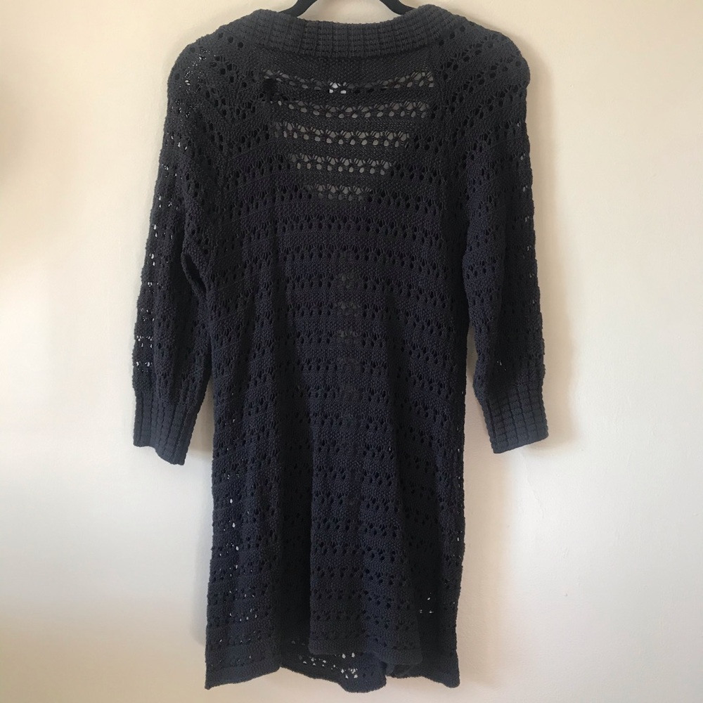 Black cardigan